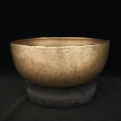 10.25" Antique Singing Bowl in G#