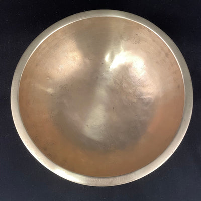 10.25" Antique Singing Bowl in D