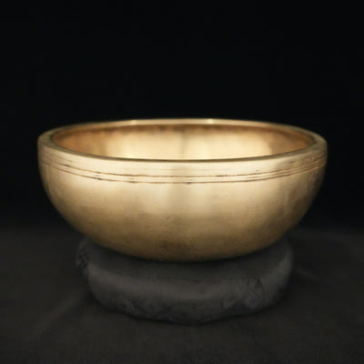 10.25" Antique Singing Bowl in D