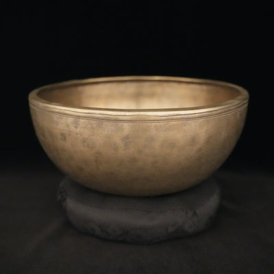 10.25" Antique Singing Bowl in G#