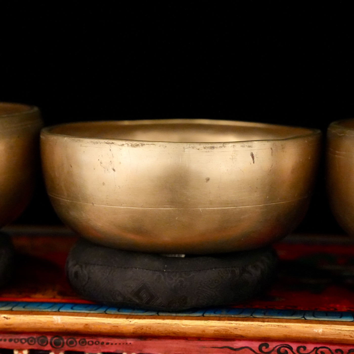 12 Ancient Rare Singing Bowls: Set 12