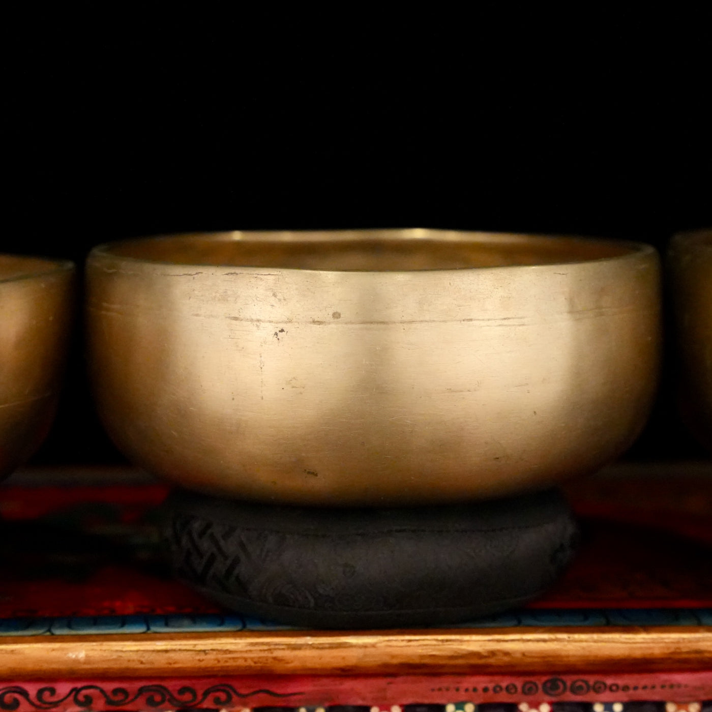 12 Ancient Rare Singing Bowls: Set 12