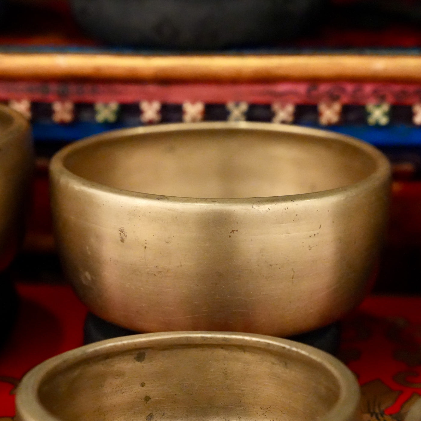 12 Ancient Rare Singing Bowls: Set 12