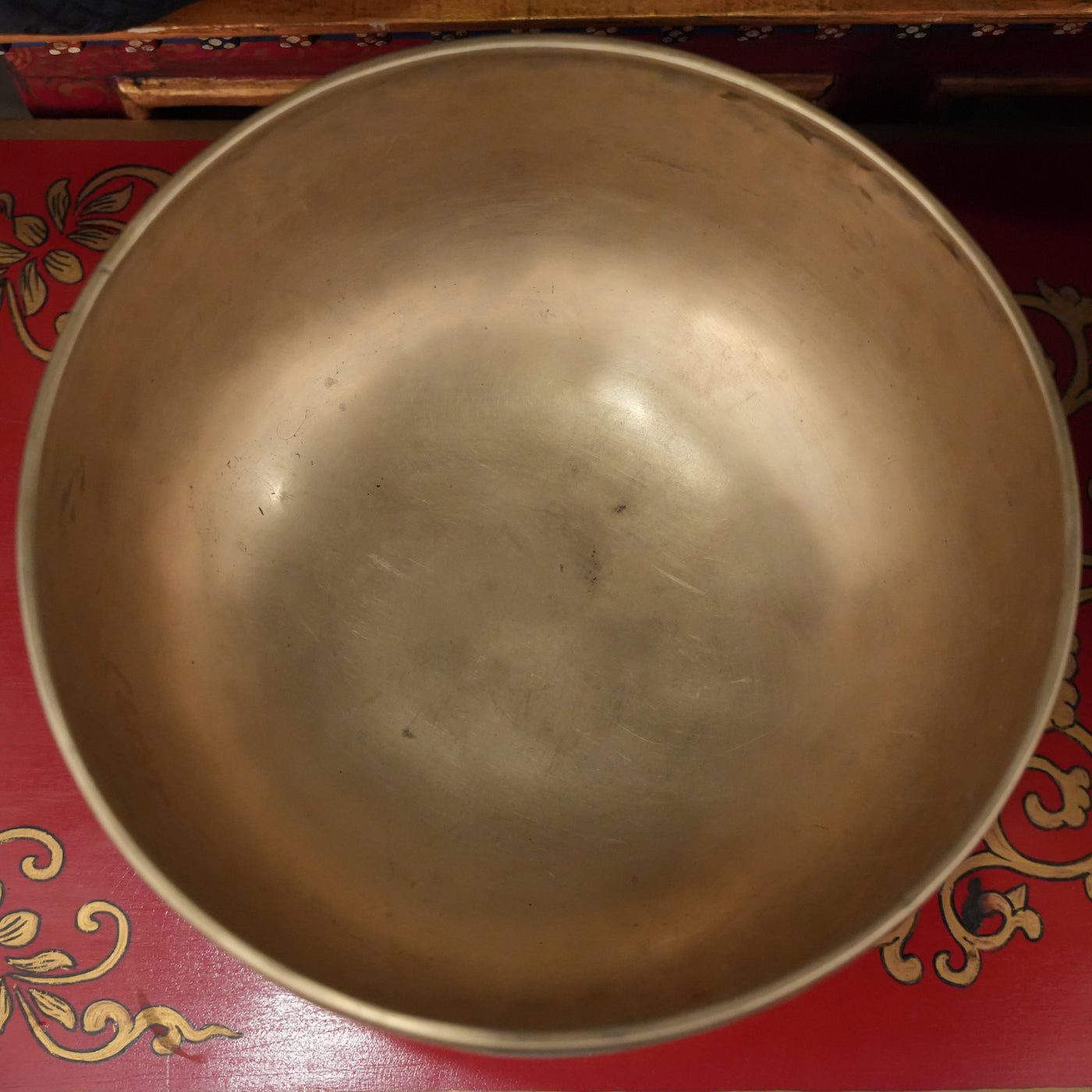 Large Antique Singing Bowl Set 05 F, G#, C, D, F