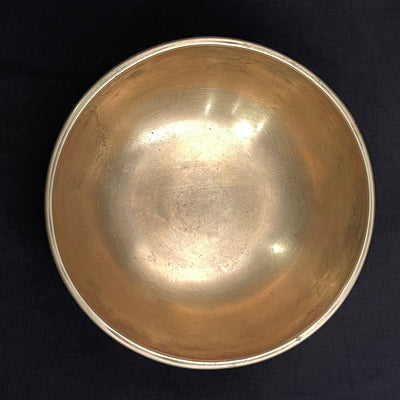 6" Antique Singing Bowl in D#