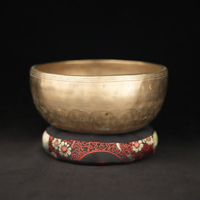 6.25" Antique Singing Bowl in G#