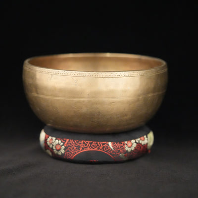 6.5" Antique Singing Bowl in F