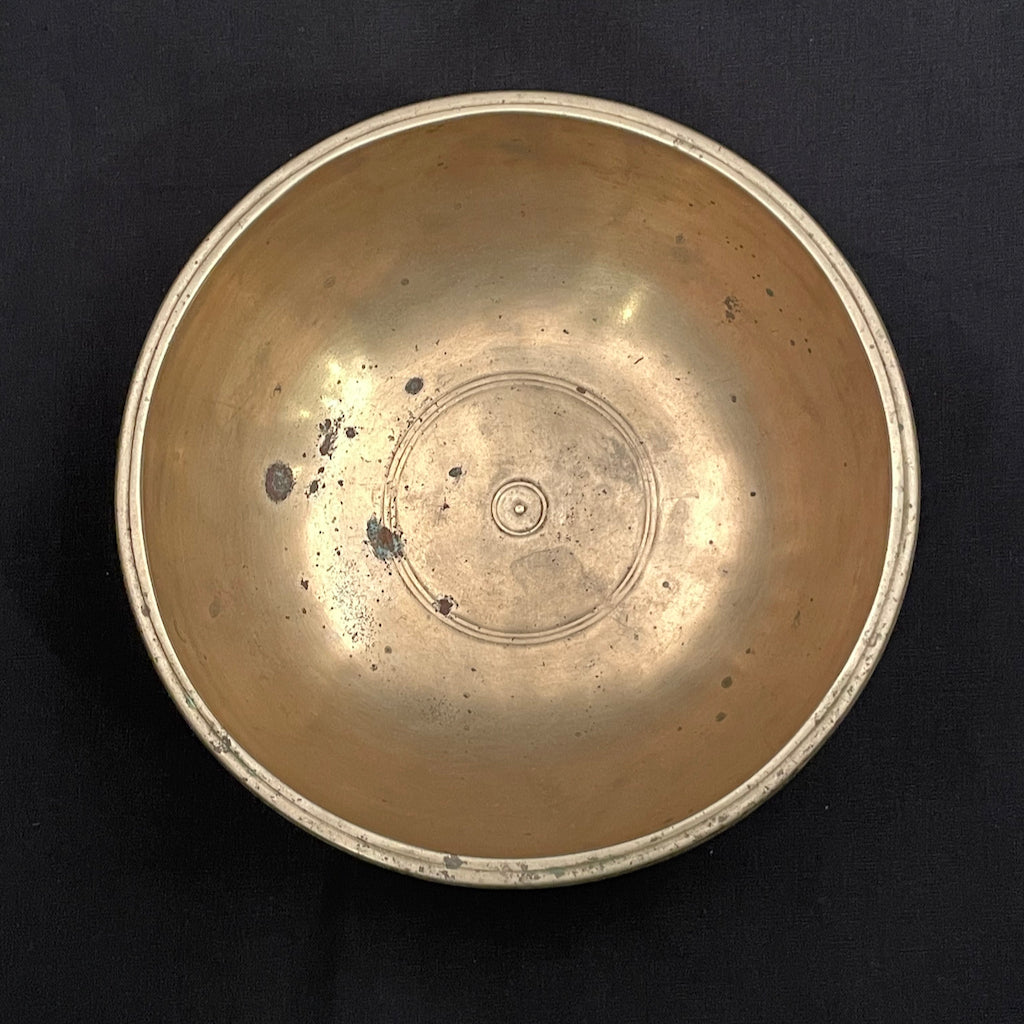 6.5" Antique Singing Bowl in F