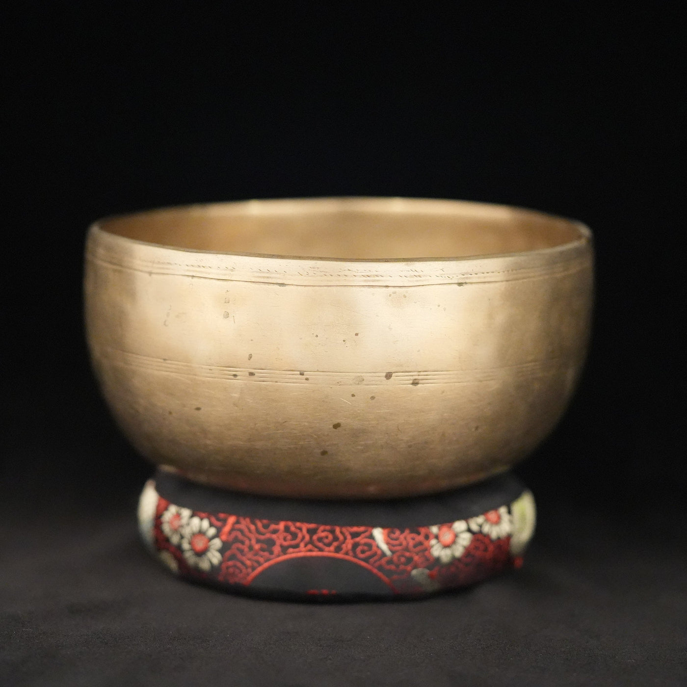 6.5" Antique Singing Bowl in C#