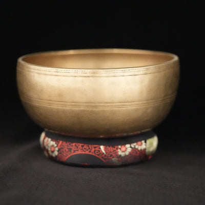 7" Antique Singing Bowl in C#