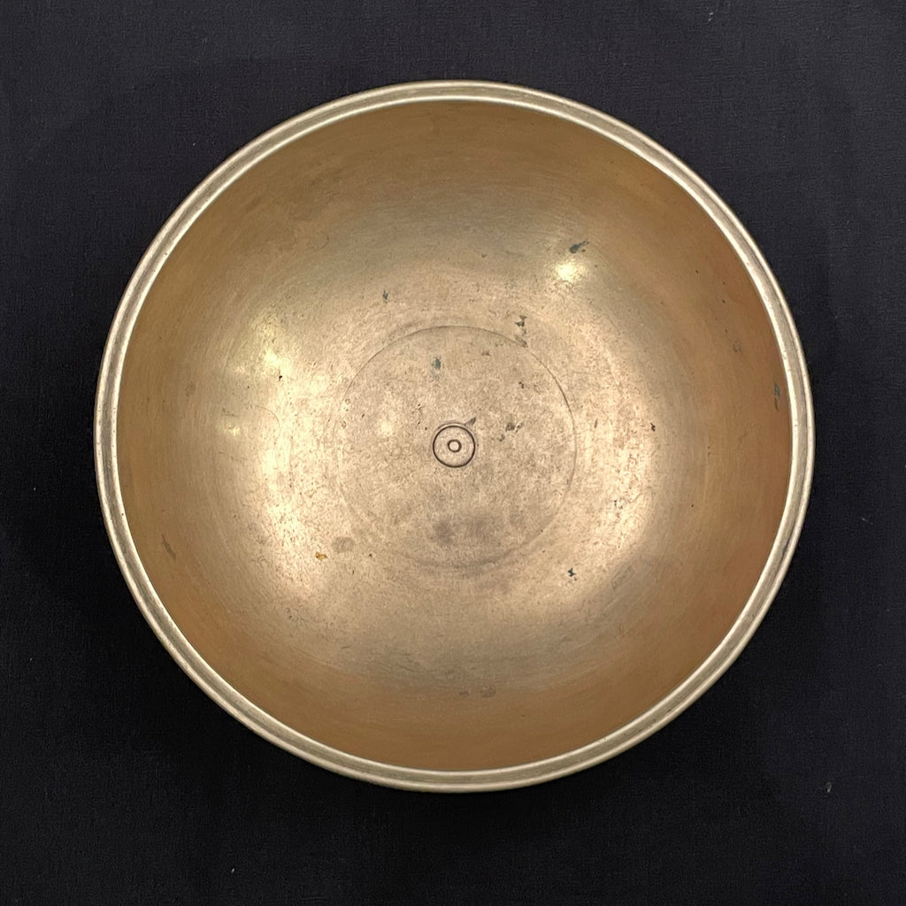 7" Antique Singing Bowl in C#