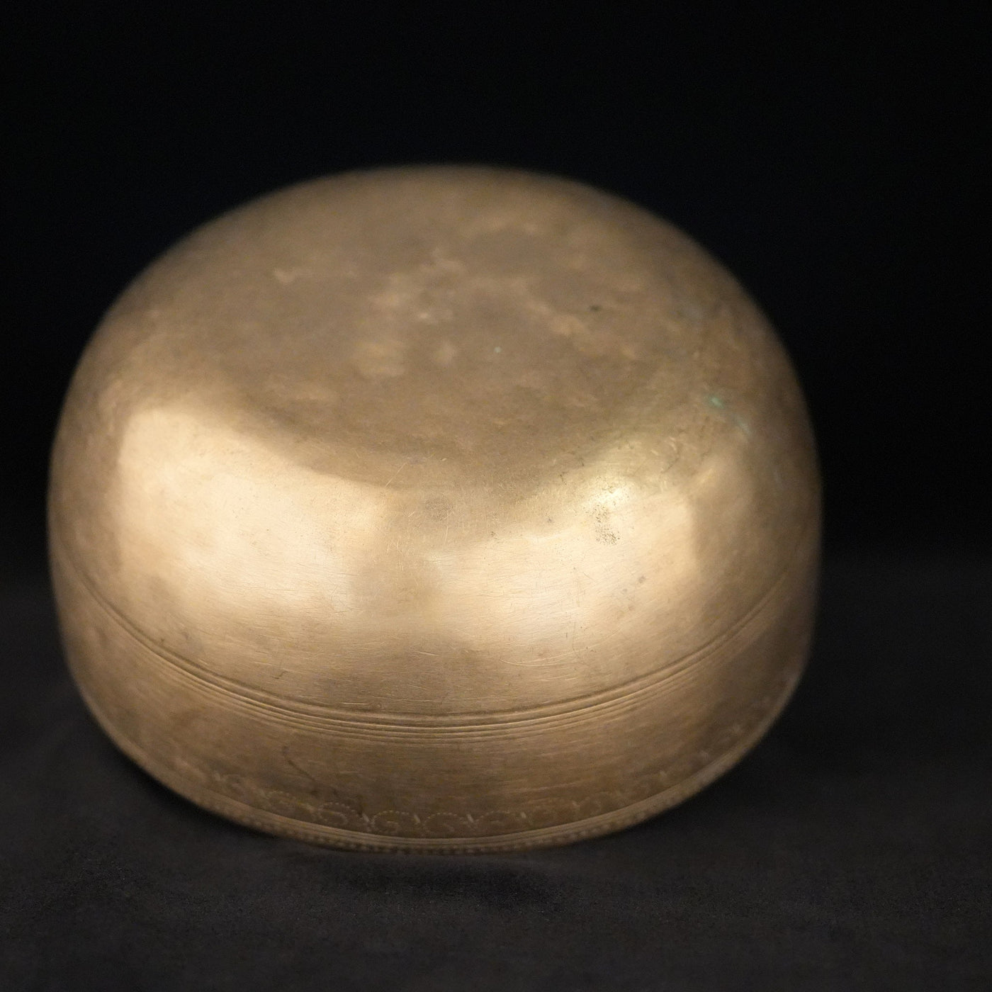 7" Antique Singing Bowl in B